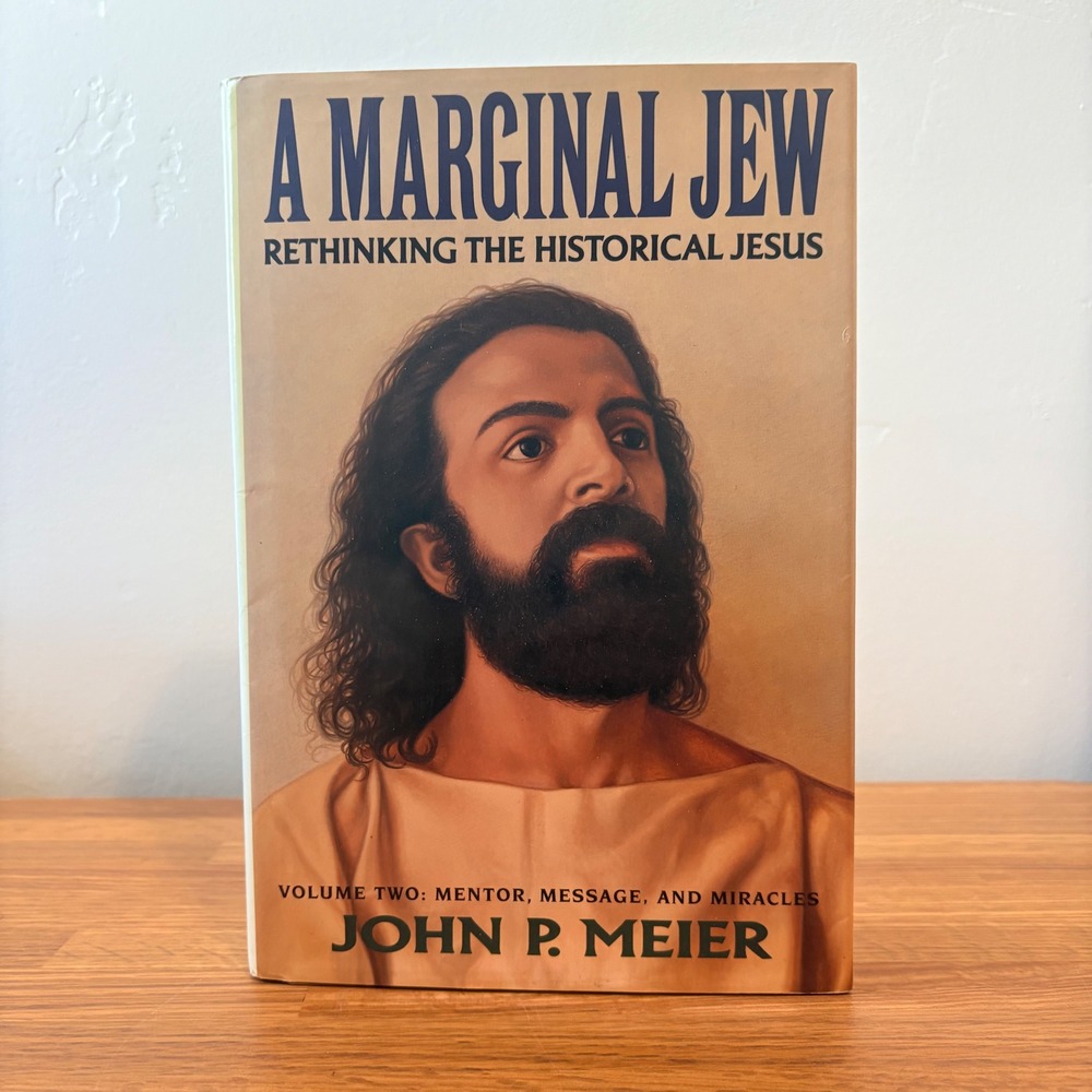 A Marginal Jew Volume 2 Meier 1st Edition English Book Hardcover w/ Dust Jacket